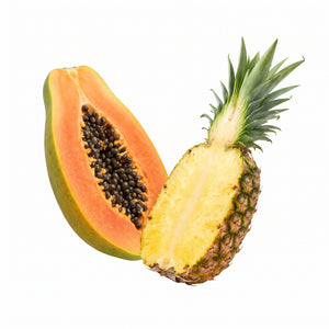 Fruchtenzyme aus Papaya & Ananas