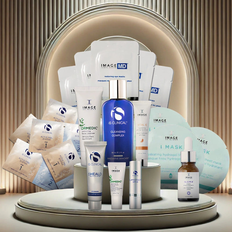 Black Friday 2024 die meisten Gratis Produkte von iS Clinical und IMAGE Skincare