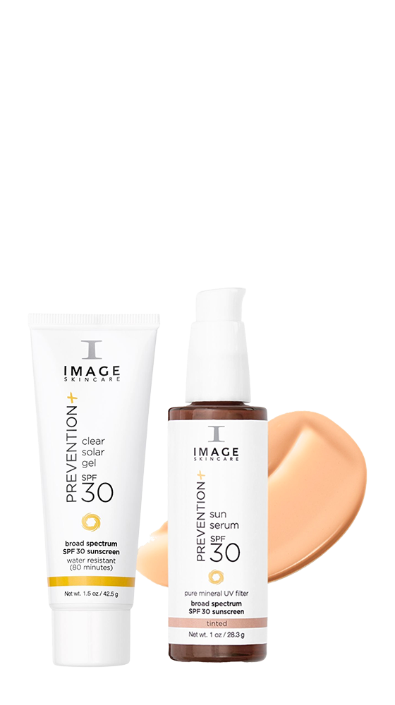 Sommer-Bundle SPF 30: Clear Solar Gel + Sun Serum Tinted